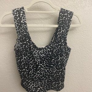 Cheetah Socialite Crop Top